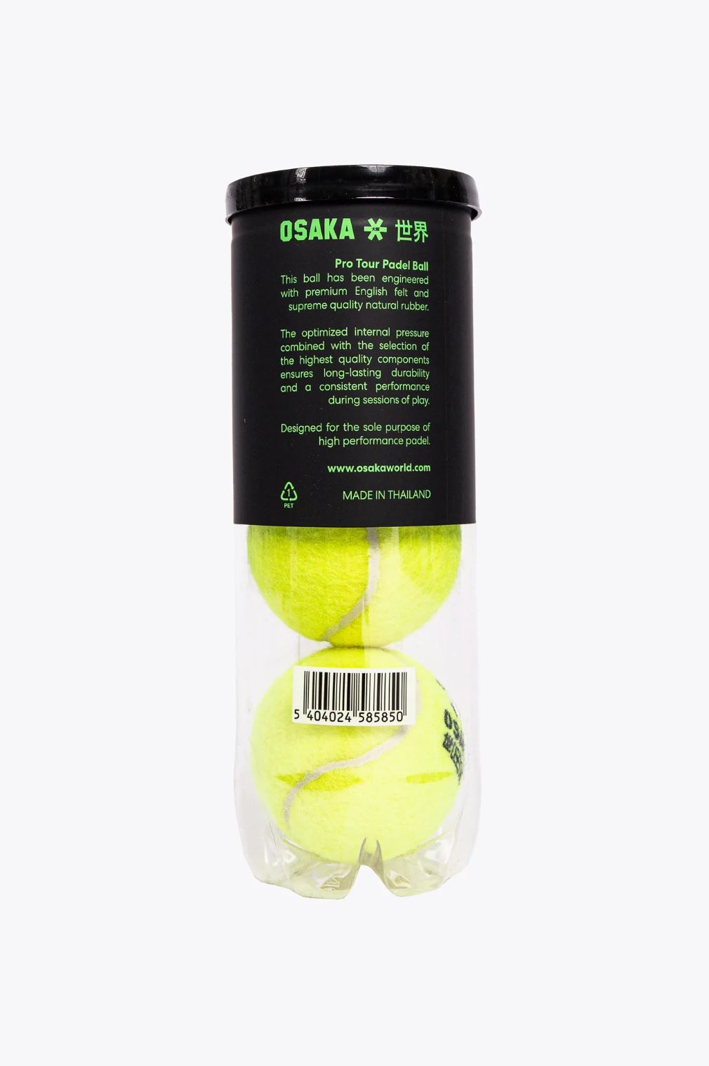 Osaka Pro Tour Padelbolde (rør med 3 stk.)