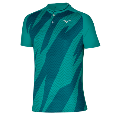 Mizuno Shadow Polo (Mens, Turkis) - Padellife.dk