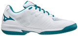 Mizuno Wave Exceed SL 2 (AC) Padelsko (White/Harborblue/Firecracker) - Padellife.dk