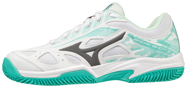 Mizuno Breakshot 3 CC (Womens, Turkis) - Padellife.dk