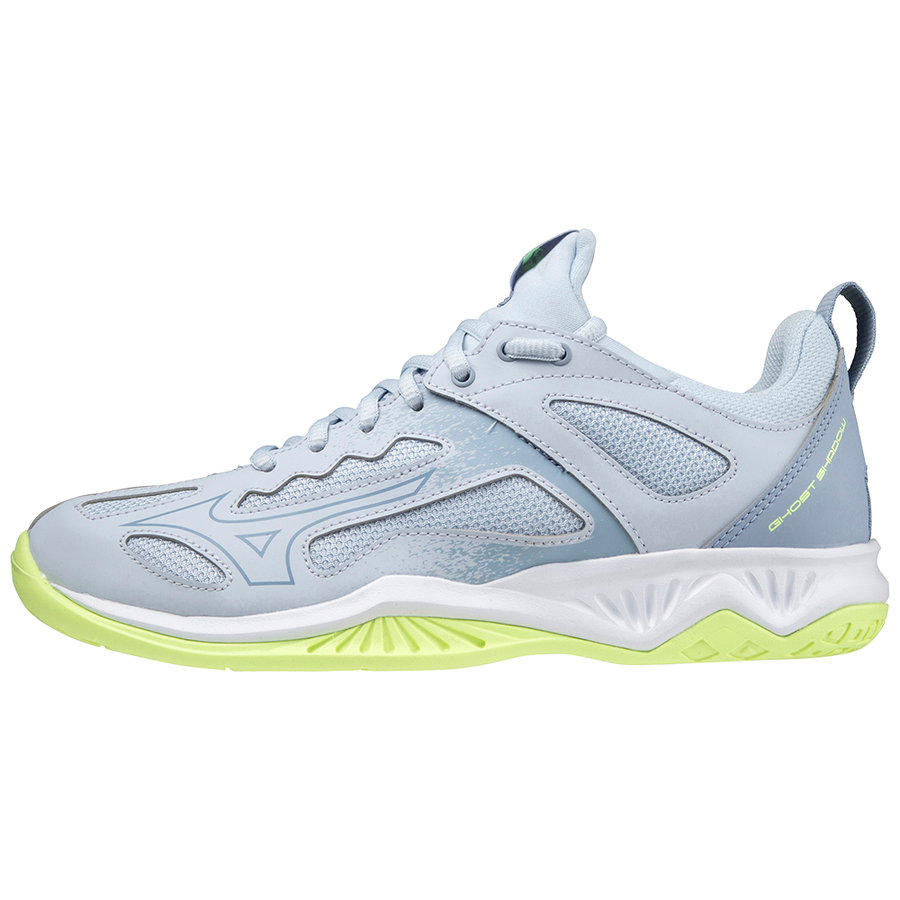 Mizuno Ghost Shadow (Dame, Heather/Troposphere/Neo Lime)