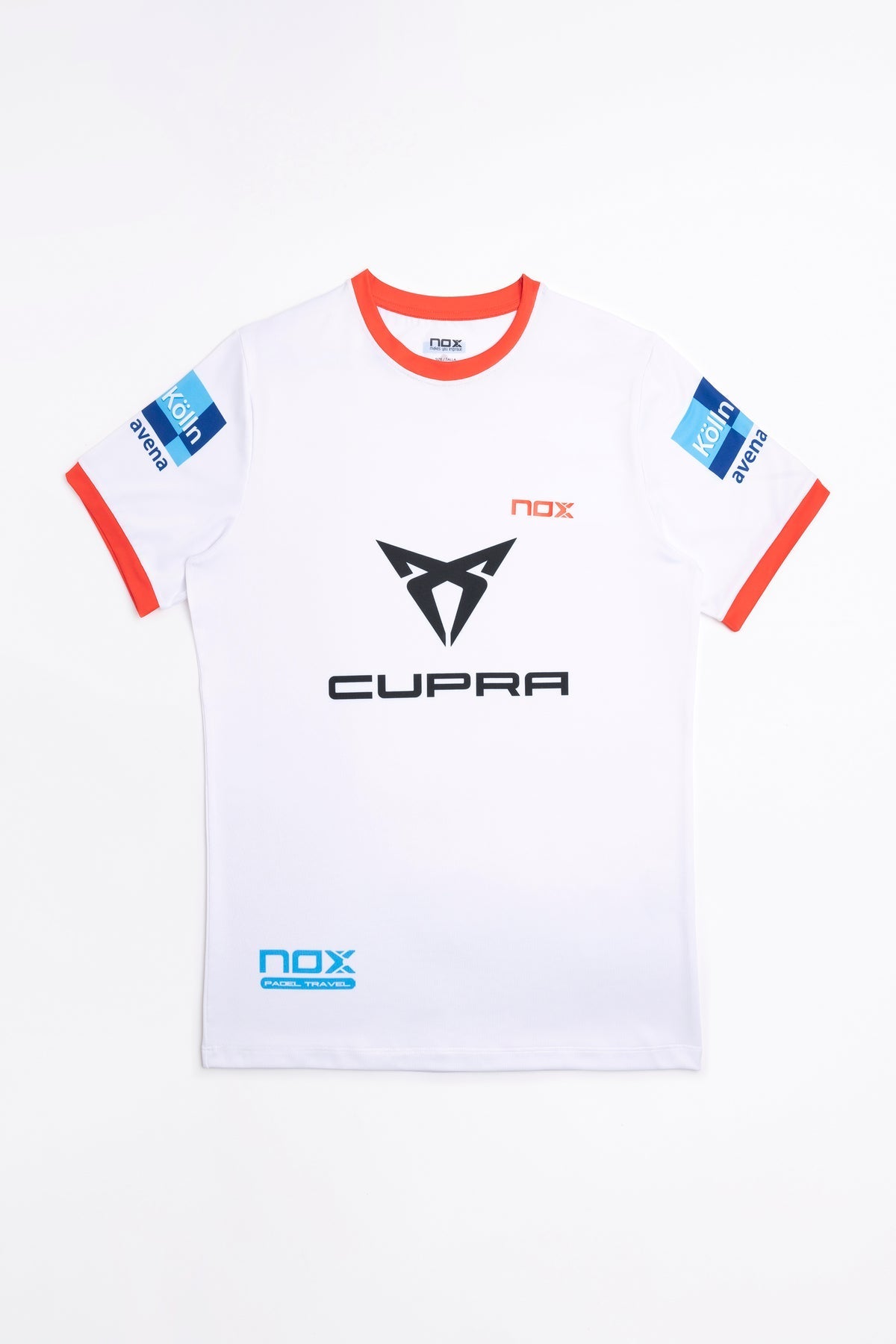 Nox Agustin Tapia Official T-shirt 2021 (Hvid) - Padellife.dk