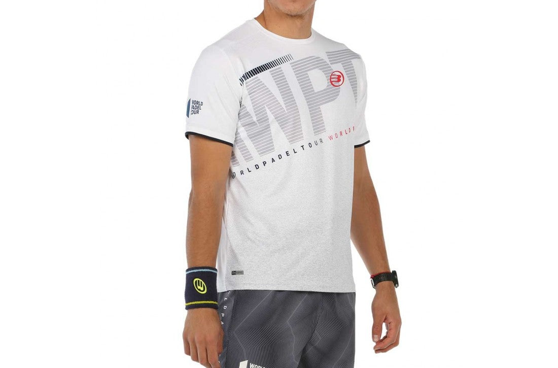 Bullpadel Riter T-Shirt 2022 (Hvid) - Padellife.dk