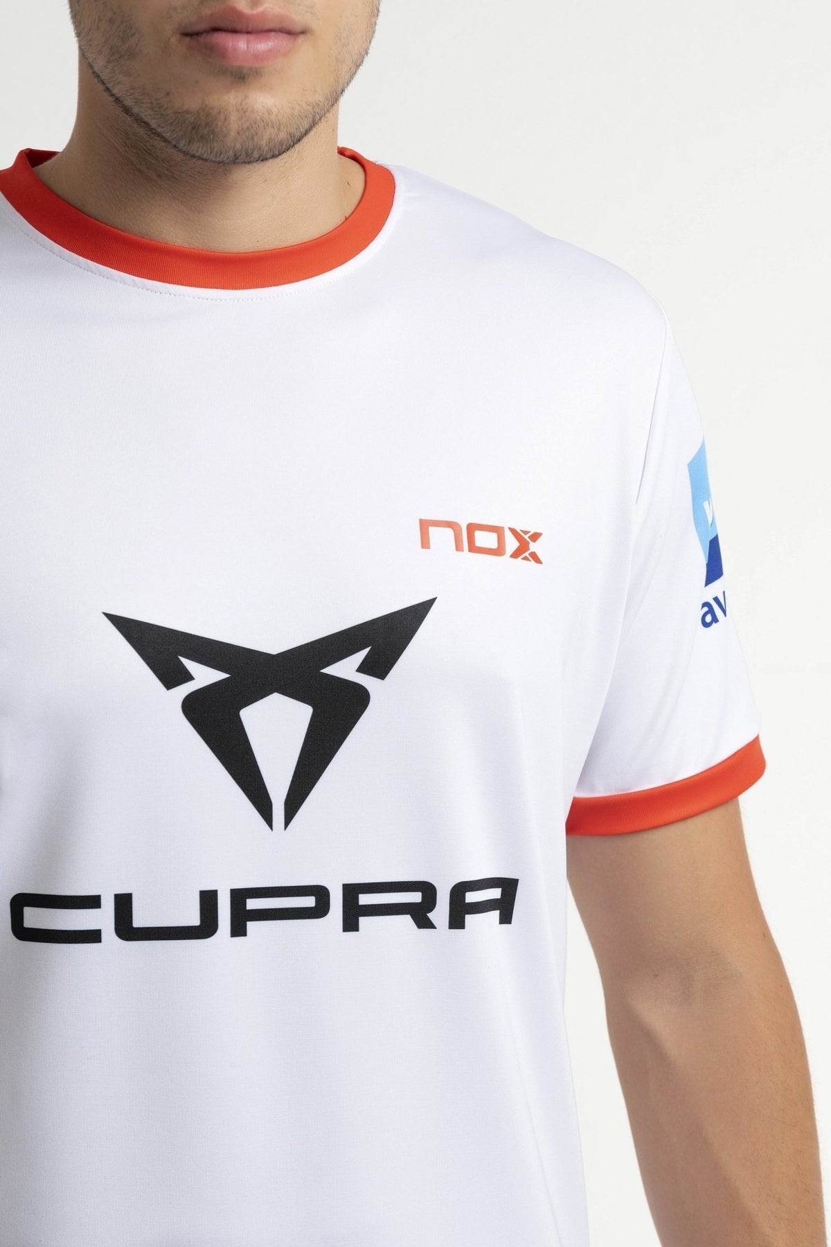 Nox Agustin Tapia Official T-shirt 2021 (Hvid) - Padellife.dk