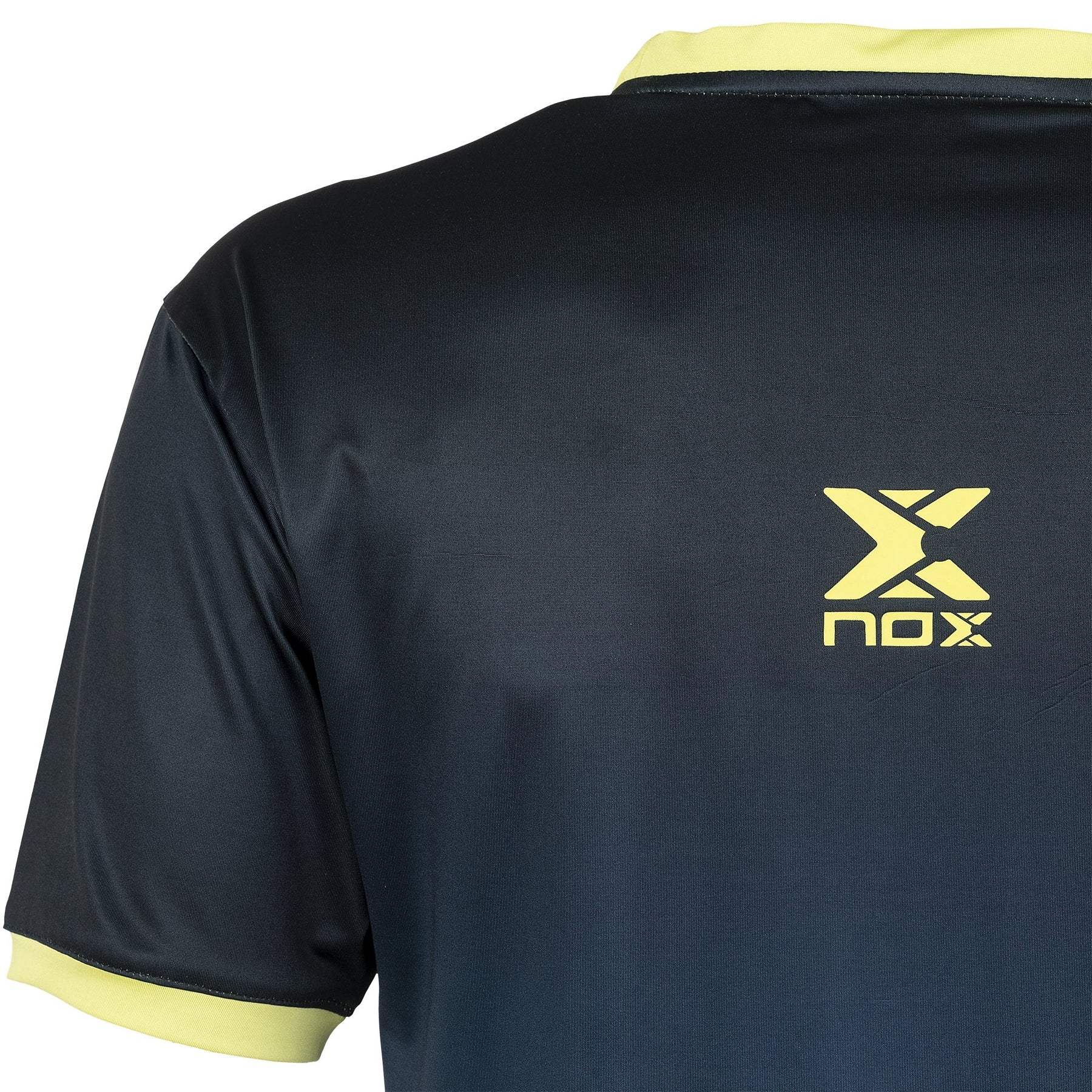 NOX Pro Padel T-shirt (navy/gul) - Padellife.dk