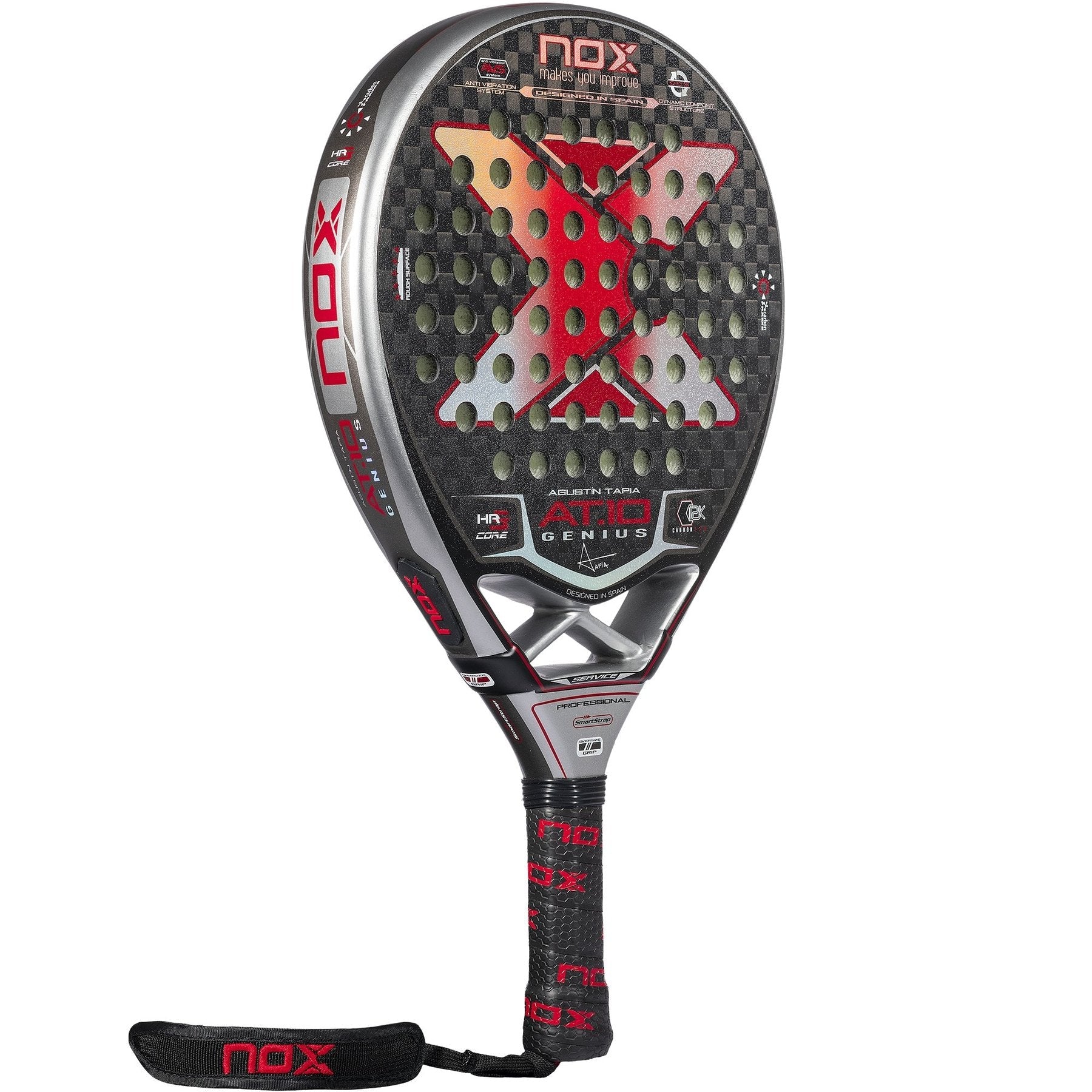 NOX AT10 Luxury Genius Arena 2022 Padelbat - Padellife.dk