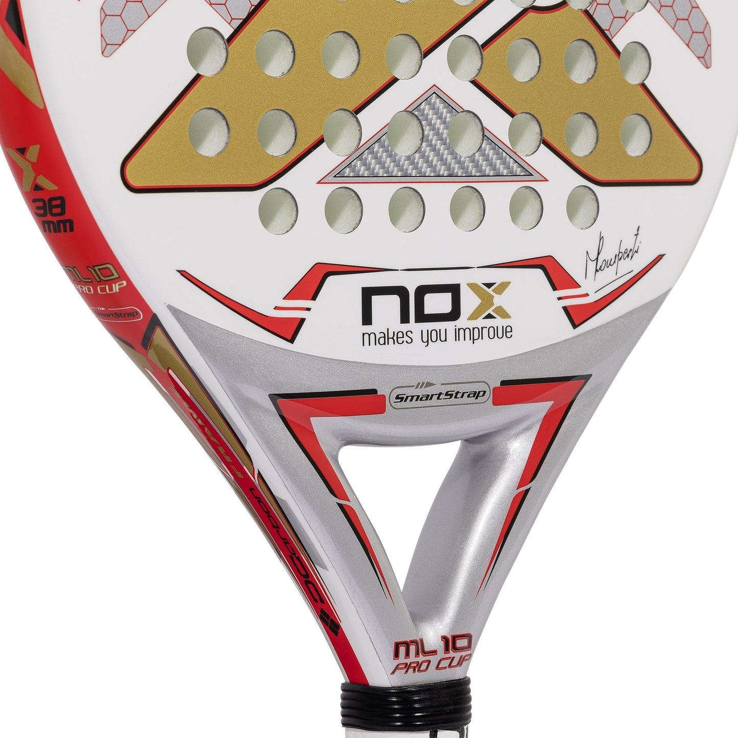 NOX ML10 Pro Cup Coorp 2022 Padelbat - Padellife.dk