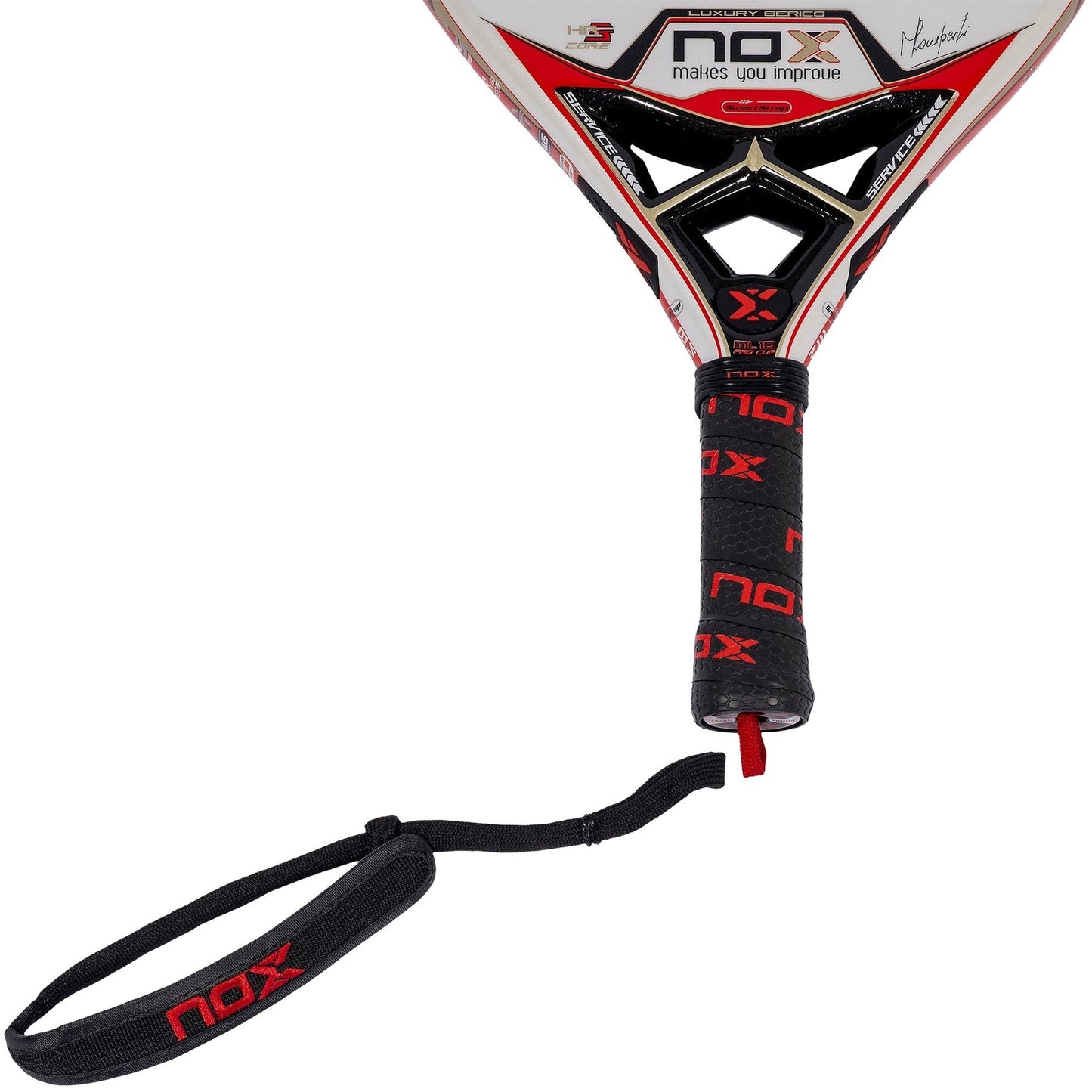 NOX ML10 Pro Cup Luxury By Miguel Lamperti Padelbat - Padellife.dk