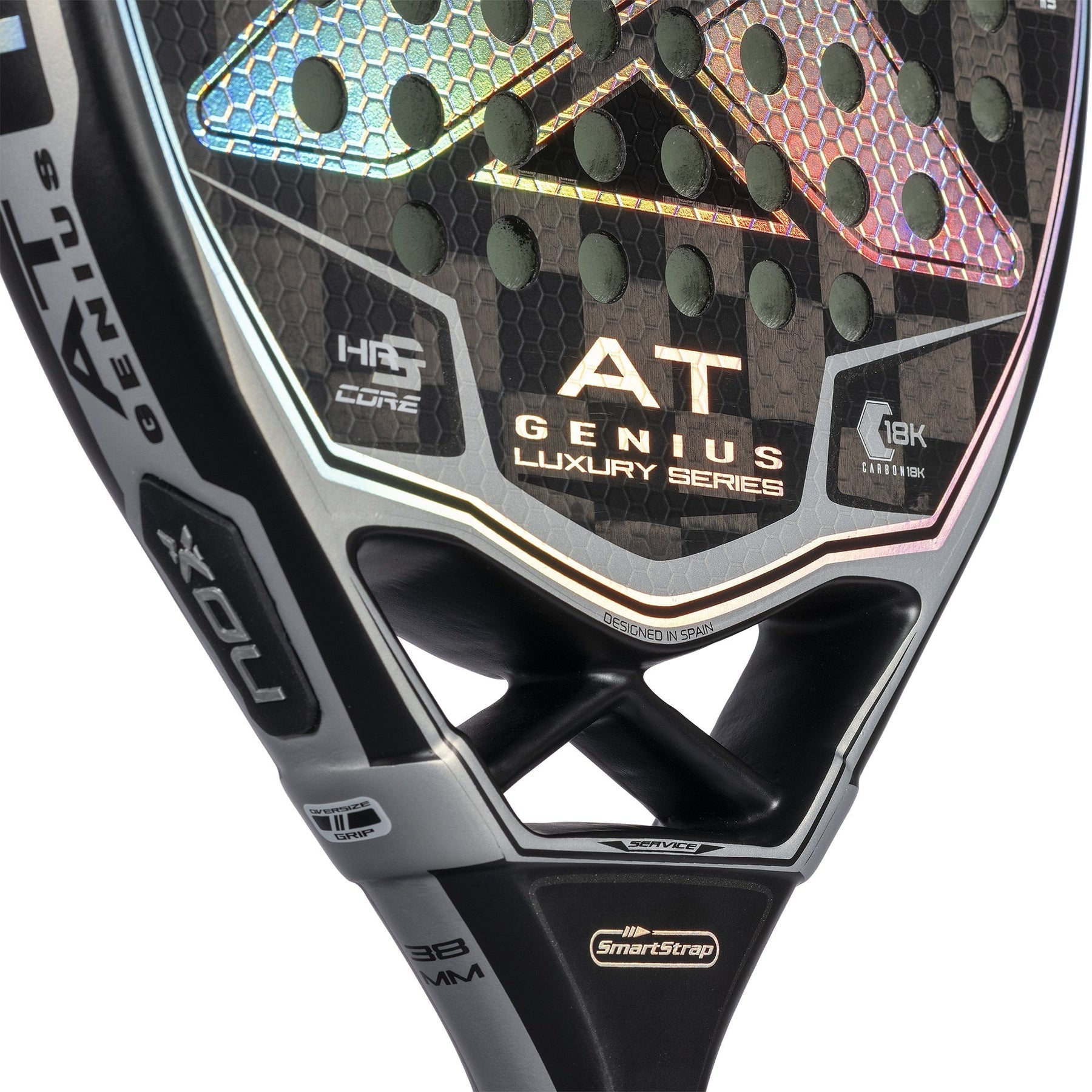 NOX AT Genius Attack 18K 2022 Padelbat - Padellife.dk