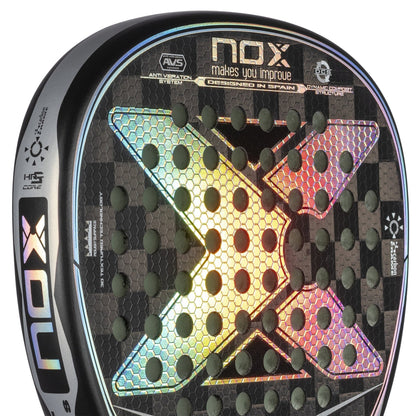 NOX AT Genius Attack 18K 2022 Padelbat - Padellife.dk