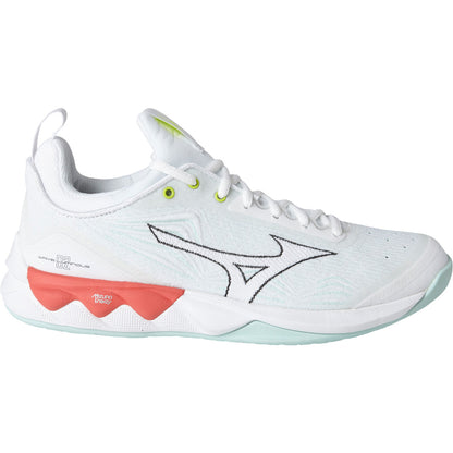Mizuno Wave Luminous 2  (Womens, Hvid/Lyseblå)