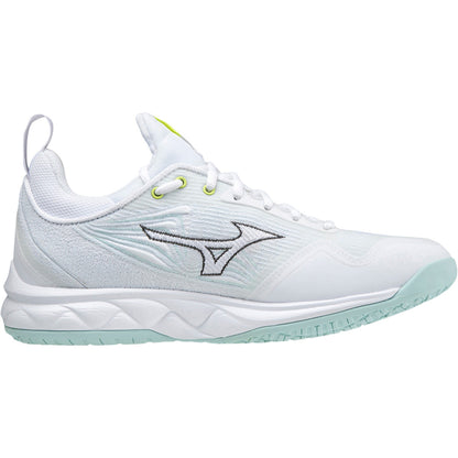 Mizuno Wave Luminous 2  (Womens, Hvid/Lyseblå)