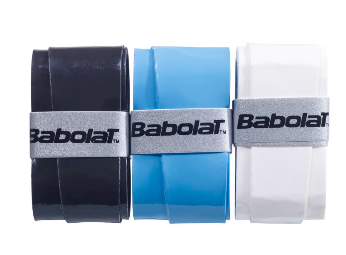 Babolat My Overgrip (3-pak, Sort/blå/hvid)