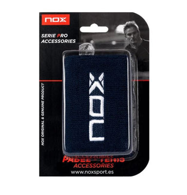 Nox Wristband 2-pak (Navy) - Padellife.dk