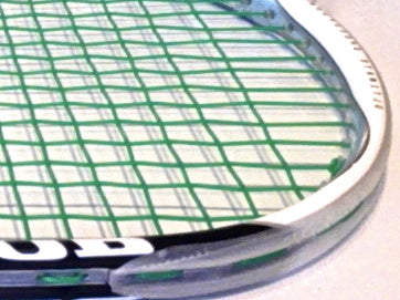 Opstrengning med Tecnifibre 305 1,20 (Grøn)