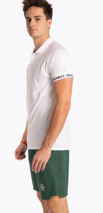 Osaka Men's Polo Jersey (Hvid) - Padellife.dk