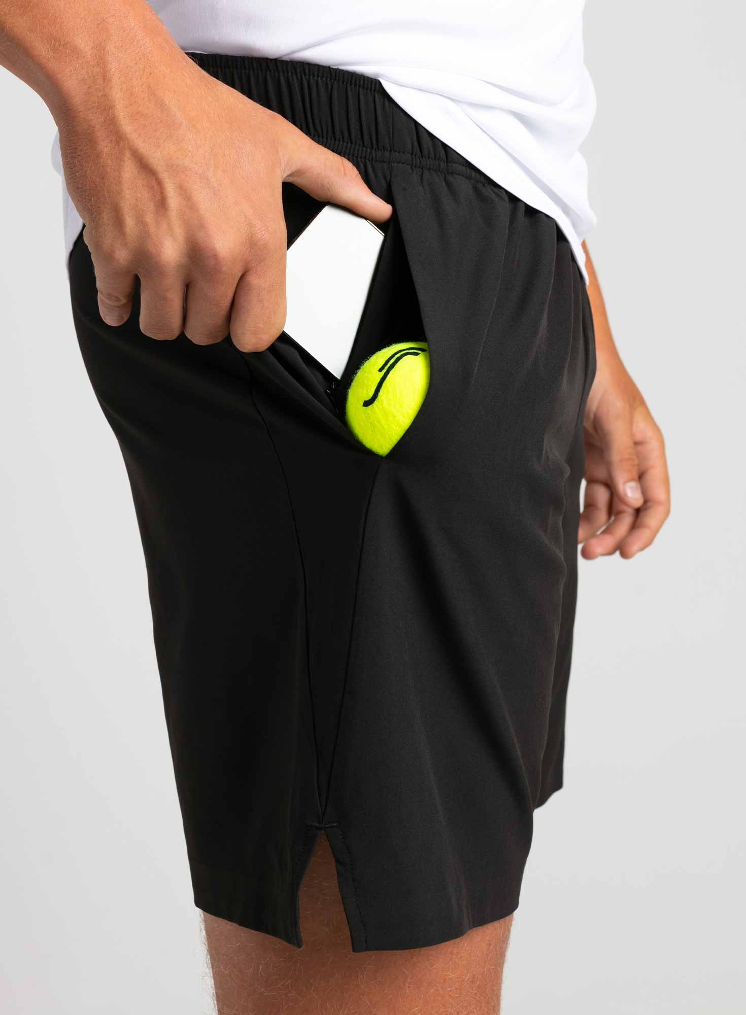 RS Padel Men's Performance Shorts (Sort) - Padellife.dk