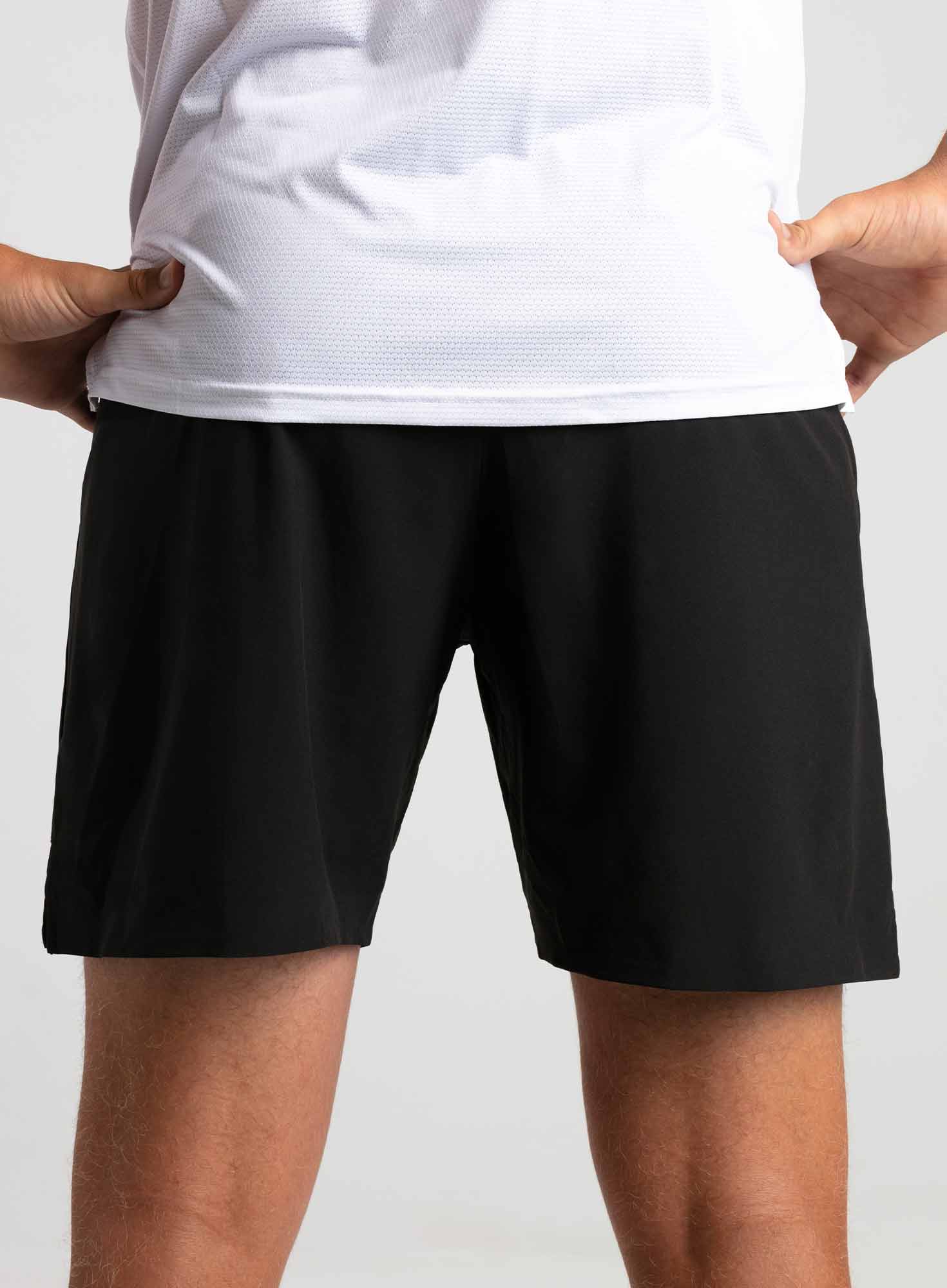 RS Padel Men's Performance Shorts (Sort) - Padellife.dk