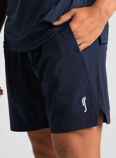RS Padel Men's Performance Shorts (Navy Blå) - Padellife.dk