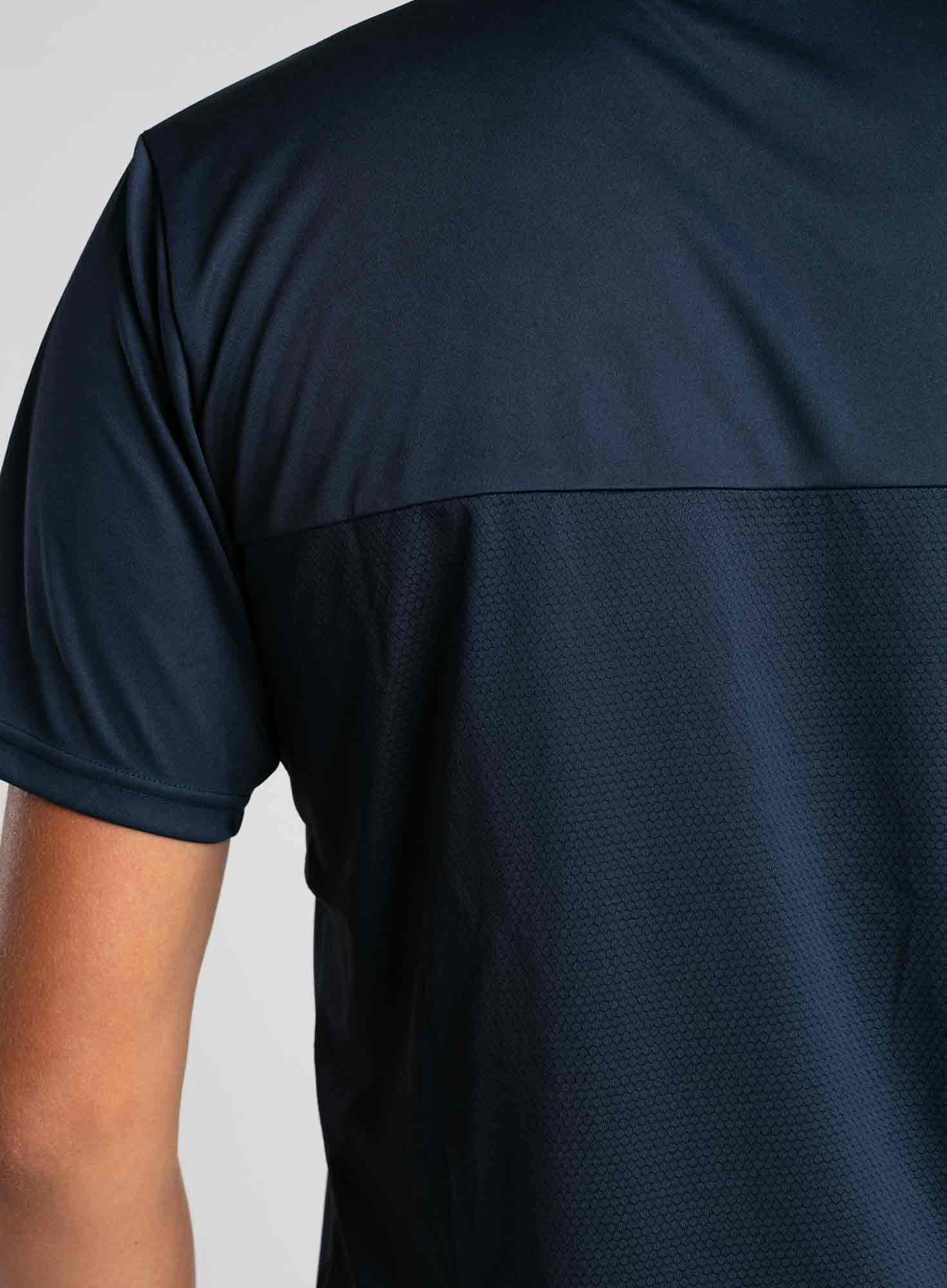 RS Padel Men's Performance Tee (Navy Blå) - Padellife.dk