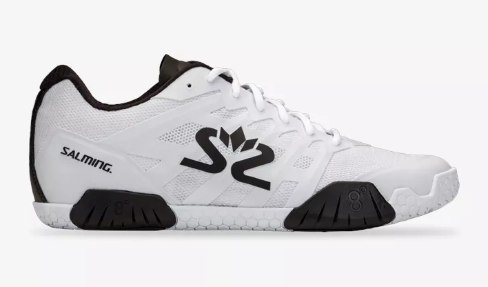 Salming Hawk 2 Squashsko (White-black)