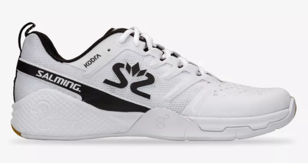 Salming Kobra 3 Squashsko (White-Black)