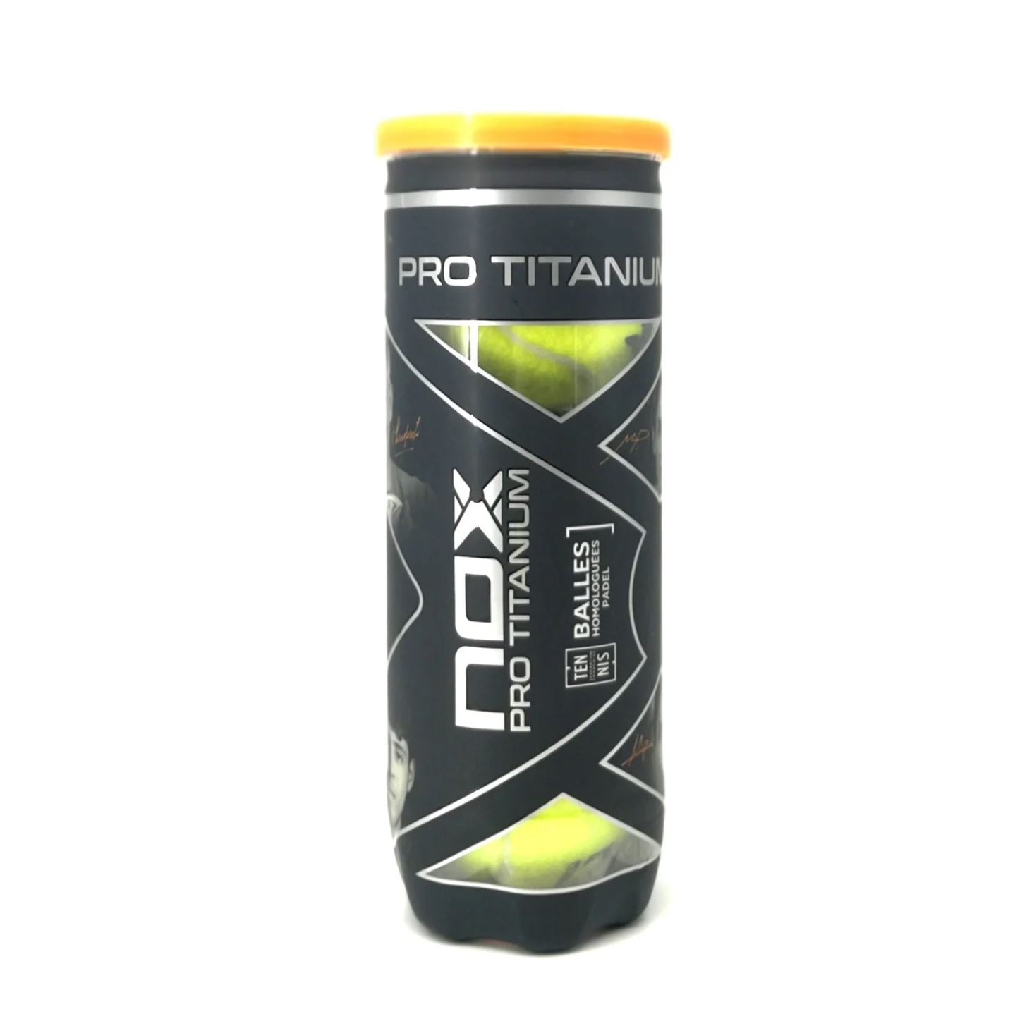 Nox Pro Titanium padelbolde (3 stk.)